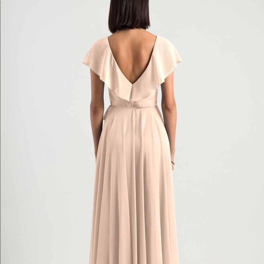 Jenny Yoo Faye Bridesmaid Dress in Soft Blush - Picture 3 of 10